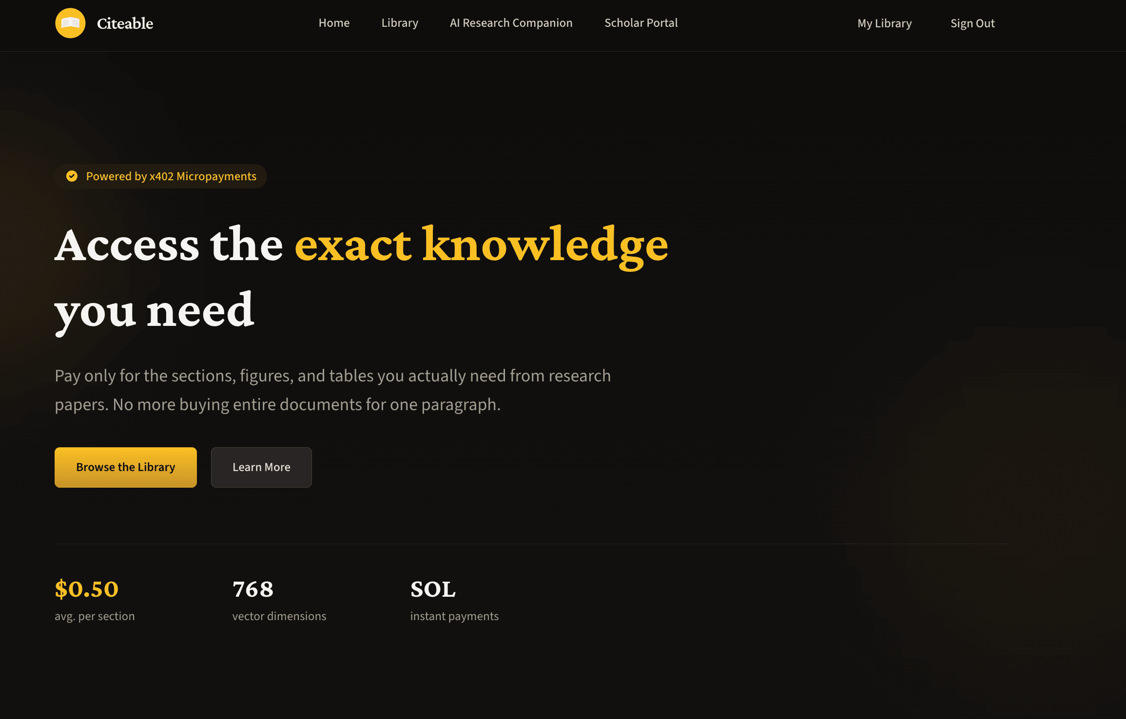 Citeable preview